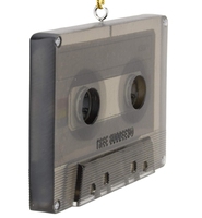 Cassette en résine personnalisée unique vintage ornements de Noël