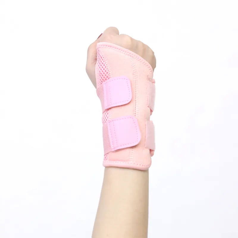 High Quality Mesh Wrist Brace Thumb Wrist Support Band Adjustable Metal Splint Wrist Brace Support