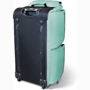 Free Sample Black Dance Competition Costume Garment Travelling <b>Duffel</b> Duffle <b>Bag</b> with Rack Rod 4 <b>Wheels</b> Folding Handle Custom - Product Image 4
