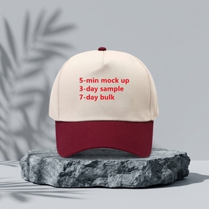 Casquette de baseball professionnelle personnalisée de haute qualité du fabricant <span class=keywords><strong>ML</strong></span>, 5 panneaux, imperméable, maille perforée au laser, nœuds en tissu satiné, unisexe - Product Image 1