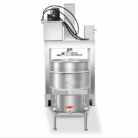 Commerciële 22L Capaciteit Handleiding Hydraulische Fruit Juicer/Hand Rvs Druif Persmachine/Kleine Druif Wijn Persmachine