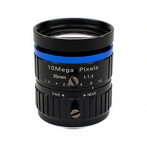 Objectif industriel 35mm, 10 mégapixels, objectif à monture C de 1 pouce pour caméra industrielle E-Police Road, vision industrielle M1009 - Product Image 1