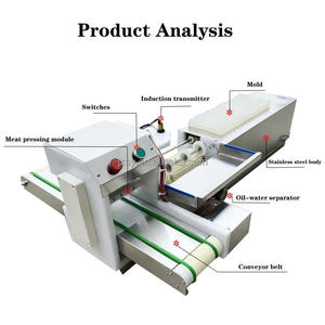 Machine automatique à brochette Satay pour calmar, maïs, boeuf, porc, agneau, poulet foncé - Product Image 4