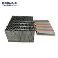 Dissipateur thermique pour CPU en cuivre avec tube thermique, mèche filtrante frittée nickelée, pour PC de jeu et ordinateur de bureau, refroidissement par air