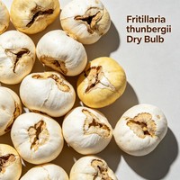 Légume de Fritillaire du Zhejiang séché, matière première pour la production de tisanes, de boissons, d'herbes amères, d'encens, de savons, de masques et d'extraits de shampooing