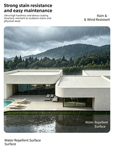 Peinture murale minérale inorganique Mara, effet <span class=keywords><strong>pierre</strong></span> naturelle, sans mastic ni apprêt, revêtement artistique imperméable - Product Image 6