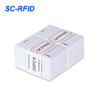 Wasserdichte 1,8mm Dicke RFID Proximity ID-Karte Blanko Weiße Karte Mit TK4100 Chip für Aufzug- und Wohnungszugangssysteme