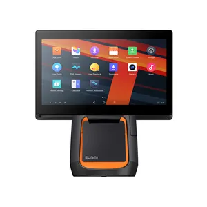 Customized Sunmi T2s Android 9.0 POS Systems Terminal Machine mit 15.6 Inch Multi Touch Screen