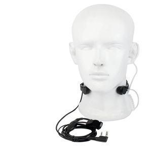 Auricular con Micrófono de Garganta y Tubo Acústico de 2 Pines Tipo K para Walkie Talkie Baofeng UV-5R UV-82, para Guardias de Seguridad y Vigilancia - Product Image 2