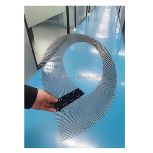 Display LED P10 Gigante per Edifici, Pellicola Trasparente per Vetrine, Ologramma, Alta Luminosità Verde per Interni/Esterni - Product Image 1