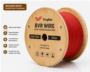 <span class=keywords><strong>สาย</strong></span>ทองแดงยืดหยุ่นแบบ LSZH BVR H07V-R <span class=keywords><strong>THW</strong></span> <span class=keywords><strong>2.5</strong></span>-10mm ² ความชื้นทนทานมาตรฐาน IEC สำหรับการติดตั้งอาคาร - Product Image 3