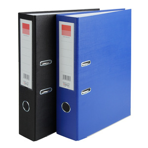 Comix A108N Dossier noir de 3 pouces avec deux trous pour usage professionnel - Product Image 5