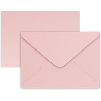 Wholesale A7 Paper Envelope Jewelry Packaging 5 X 7 Pink Paper Envelopes for Invitation Greeting Cards