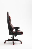 Chaise pivotante convertible en cuir PU de haute qualité Chaise de bureau de jeu haute et confortable avec rembourrage doux et fonction de massage