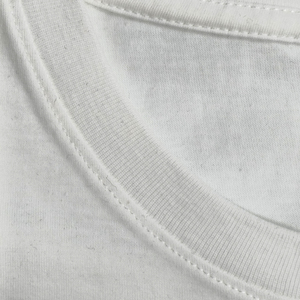 T-shirt unisexe en CVC 50% polyester 50% coton, col rond, tricoté, 180 g/m², séchage rapide, respirant, personnalisable en gros, haute qualité, pour hommes - Product Image 4