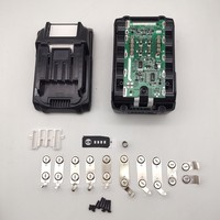 Caja de plástico para 10 baterías de iones de litio 21700 con placa de circuito de carga PCB para carcasas MAK 40V Lithium BL4040 BL4025 BL4080