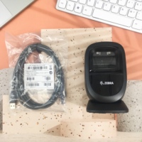 Scanner de codes-barres 2D Zebra DS9308 DS9208 avec cordon USB, imagerie de zone, imagerie de présentation mains libres, pour Checkpoint EAS Stock, IP52