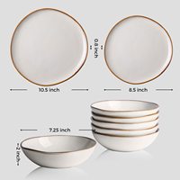 EKA OEM/ODM Fournisseur chinois d'assiette en céramique Assiettes de restaurant en céramique Assiette ronde de service en porcelaine colorée