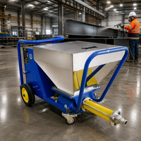 Pulvérisateur de peinture sans air multifonctionnel électrique professionnel TUAN LGS-20 avec moteur sans balais et pompe à vis, haute puissance de pulvérisation