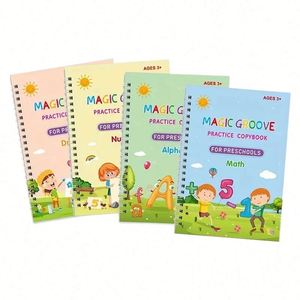 สมุดฝึกเขียนลายมือเด็กขนาดใหญ่แบบกำหนดเอง พร้อมพิมพ์โลโก้ แบบฝึกหัดภาษาอังกฤษ - Product Image 3
