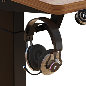 Bàn làm việc văn phòng nâng điện 55 inch, có thể điều chỉnh độ cao, bàn đứng với động cơ giảm tiếng ồn và ngăn kéo - Product Image 3