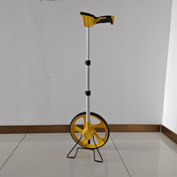 Compteur numérique industriel portable, personnalisable, compatible OEM, jauge de mesure sur roues, portée 0~9999.9m, précision <1mm, poignée en caoutchouc