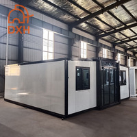 Casa Contenedor Expandible de Doble Ala, Directo de Fábrica, Impermeable, Prefabricada, para Uso como Dormitorio para Personal en Sitios Turísticos