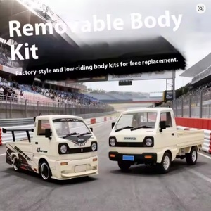 WPL NOUVEAU SJY-D14s Voiture RC de drift sans balais en métal, 4x4 tout-terrain, mini-camion prêt à l'emploi, 2 canaux, portée 30m, haute vitesse - Product Image 6