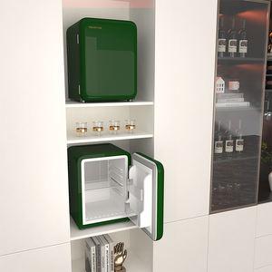 Mini réfrigérateur électrique rétro pour chambre d'hôtel, portable et silencieux pour voiture, extérieur, ménage, camping-car, garage, utilisé en état - Product Image 3