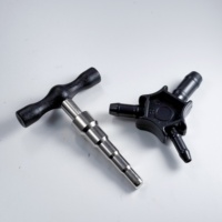 Élargisseur de tuyaux à poignée en T, outil manuel d'élargissement de tubes pour tuyaux PEX/Aluminium/PPR/PVC, 5 tailles, 16-32 mm, élargisseur de tuyaux rond