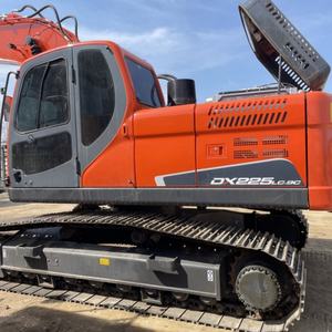 Excavadora sobre orugas hidráulica Doosan DX225 Original usada en excelentes condiciones con componentes centrales rodamiento de bomba de engranajes de motor Corea - Product Image 2