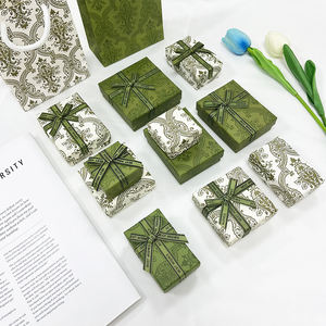 Toptan popüler lüks hediye takı kutuları bilezik kolye kutusu mücevher ambalaj - Product Image 3