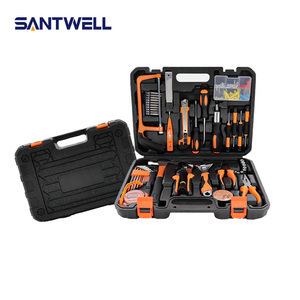 140-Piece Multifunctional Hardware <b>Tool</b> Kit for Home Repair & Electrical Maintenance - Product Image 4