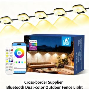 Certification UL ETL, étanche IP67, pour éclairage décoratif de clôture LED intelligent à changement de couleur, pour usage extérieur - Product Image 2