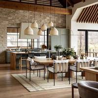 Maison modulaire préfabriquée de 20 et 40 pieds, type chalet ou maison à ossature en A, pour solutions de projets de glamping, d'éco-lodges et de complexes hôteliers, et usage commercial