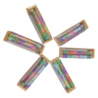 Machine à rouler ajustable en plastique de chanvre marron Alien Puff avec logo personnalisé, rouleaux bidirectionnels de 79 mm