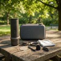 Nouvelle arrivée, machine à expresso portable, cafetière de voyage 58 mm, OEM ODM personnalisé