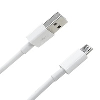 Kabel pengisi daya Cepat USB A ke Micro B untuk ponsel