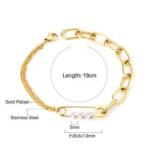Nuevas y Hermosas Pulseras de Joyería para Mujer, Bañadas en Oro Rosa - Product Image 2