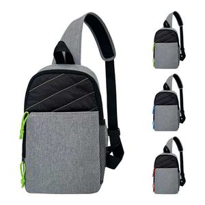 Bolso de pecho multifuncional antirrobo con logotipo personalizado, impermeable, con cremallera, suave, bandolera, directo de Vietnam - Product Image 1