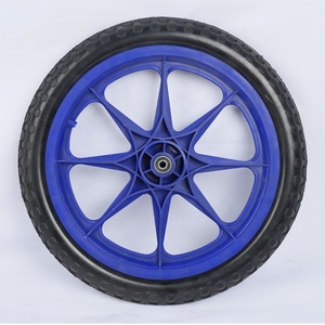Ruota in gomma piena per carrozzina in plastica 16x 1.75 - Product Image 4