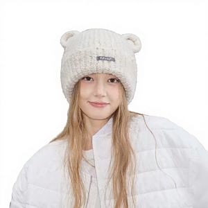 High Quality Women's Autumn-Winter Warm Breathable Waterproof Polyester/Cotton Hat - Product Image 1