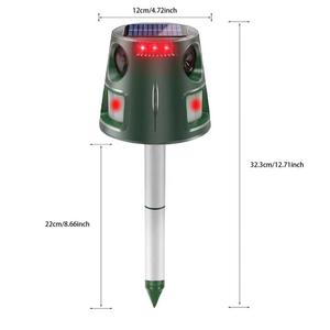 Fabricant OEM/ODM de dispositifs de contrôle des animaux, répulsif à ultrasons solaire pour écureuils, pour arbres extérieurs - Product Image 2