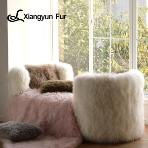 Loạt Trang Trí Thiết Kế Mới Vỏ Gối Ném Dài Trang Trí Sang Trọng Mềm Thời Trang Đệm Lông Cashmere - Product Image 2