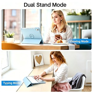 Étui pour iPad personnalisé, fabricant OEM ODM, étui pour <span class=keywords><strong>tablette</strong></span> pour iPad 10e et 11e génération, Smart Folio magnétique, logo de marque privée - Product Image 4