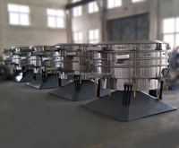Machine de criblage circulaire en acier inoxydable pour la classification du sable de silice.