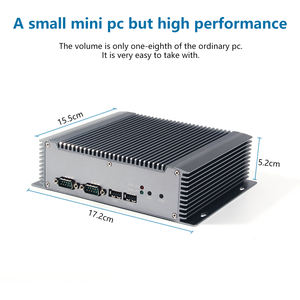 Versatile Win10 Home <b>Mini</b> <b>PC</b> Intel Core I3/i5/7 CPU Dual LAN EU New Design for Space-Saving Industrial Computing JP for UK/AU/US - Product Image 2