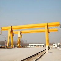 Pont roulant électrique à chariot (type boîte) MH, capacité 5-16 tonnes, avec moteur et boîte de vitesses, portée 30 m, hauteur de levage 9 m