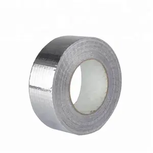 Dung môi lạnh kháng HVAC 30mic nhiệt độ thấp mạnh mẽ Duct Aluminum foil Tape dính