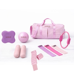 <span class=keywords><strong>Kit</strong></span> de Pilates : Ensemble d'haltères, accessoires de Pilates, bracelets de cheville et de poignet personnalisés, anneaux de résistance en silicone, <span class=keywords><strong>kit</strong></span> complet de Pilates - Product Image 1